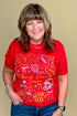 Touchdown Season Game Day Graphic Tee MISSY BASIC KNIT REBELROSE/ATTITUDETEES 