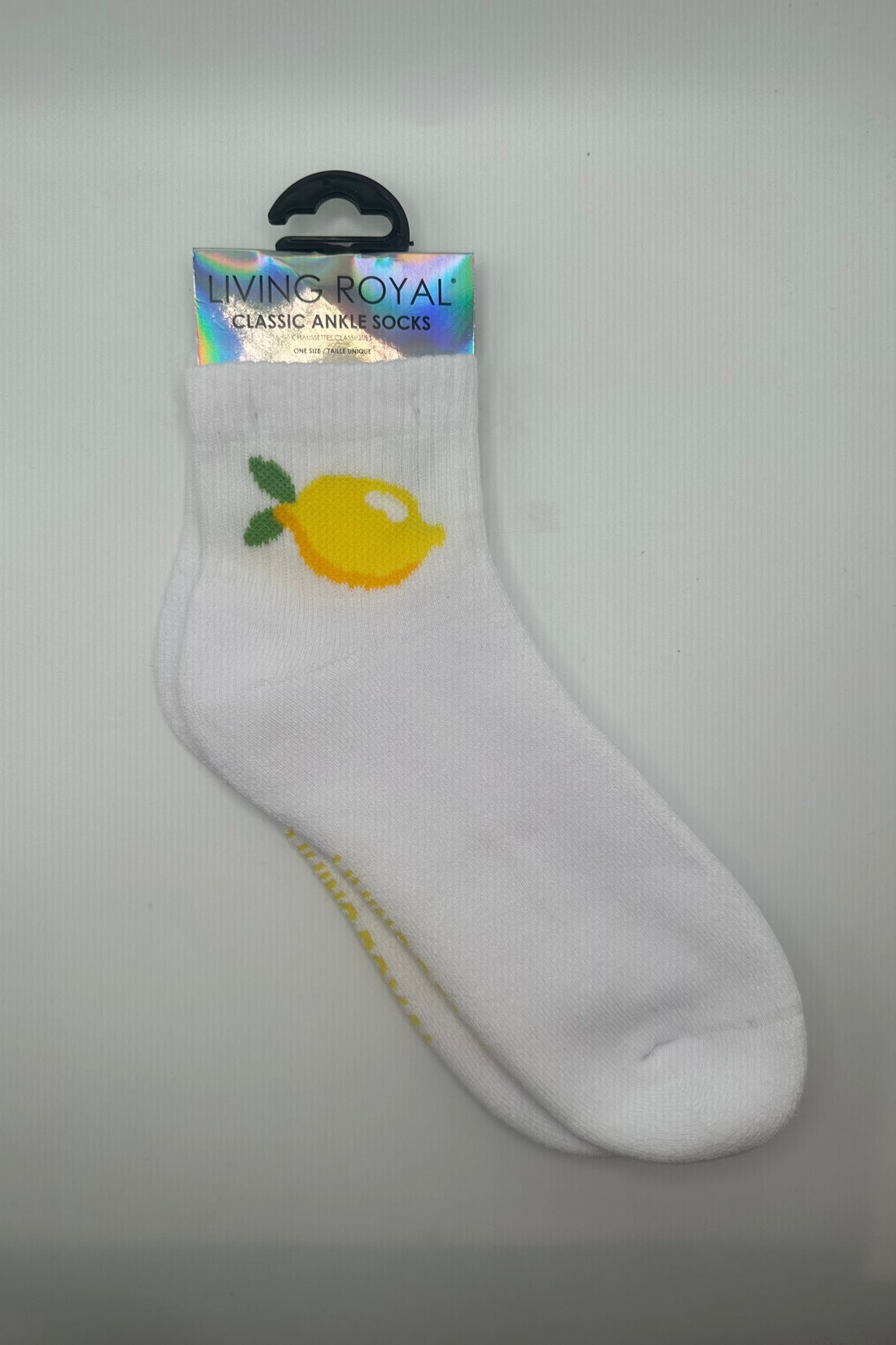 Lemon Classic Ankle Sock GIFT/OTHER LIVINGROYAL 