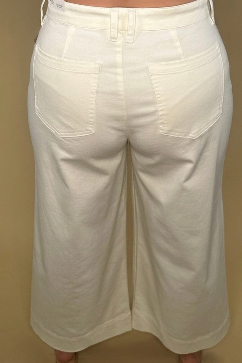 High Rise Cropped Wide Leg 25.5" Inseam BOTTOMS LIVERPOOL 