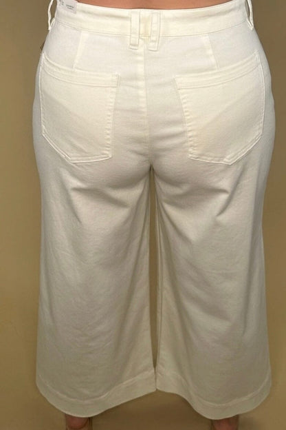 High Rise Cropped Wide Leg 25.5" Inseam BOTTOMS LIVERPOOL 