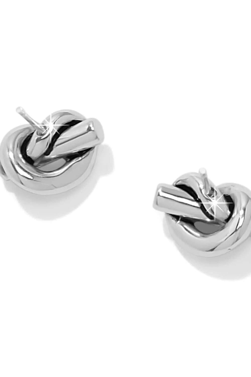 Interlok Single Knot Silver Post BJEWELRY Brighton Collectables 