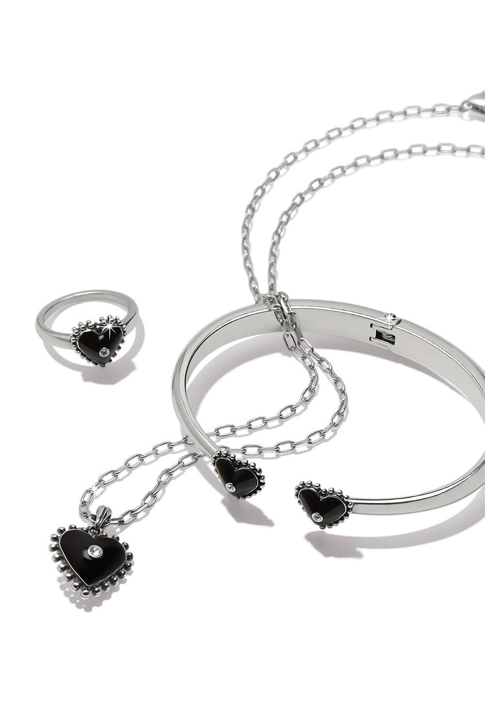Pretty Tough Amour Heart Necklace BJEWELRY Brighton Collectables 