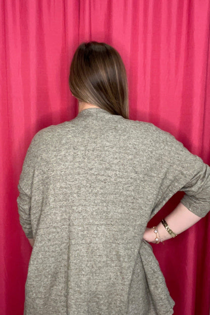 Textured Stripe Tank &amp; Cardigan Set JRTOP CASUAL TOP DEAR SCARLETT 