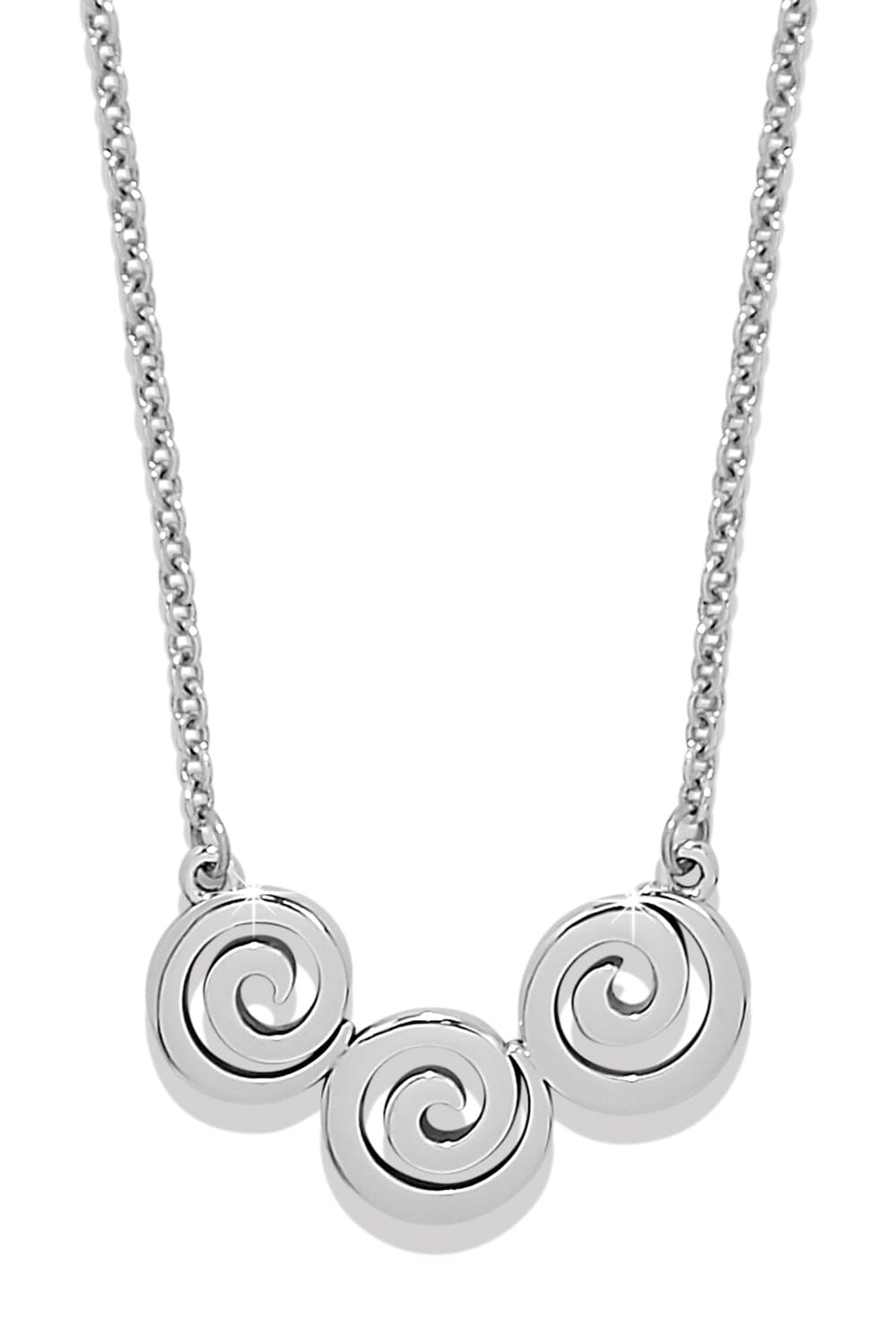 Vertigo Spiral Trio Necklace BJEWELRY Brighton Collectables 
