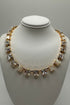 Medium Square Necklace in White Shell and On a Clear Day - Yellow Gold BETTERBRANDJEWELRY MICHALSMARIANA 