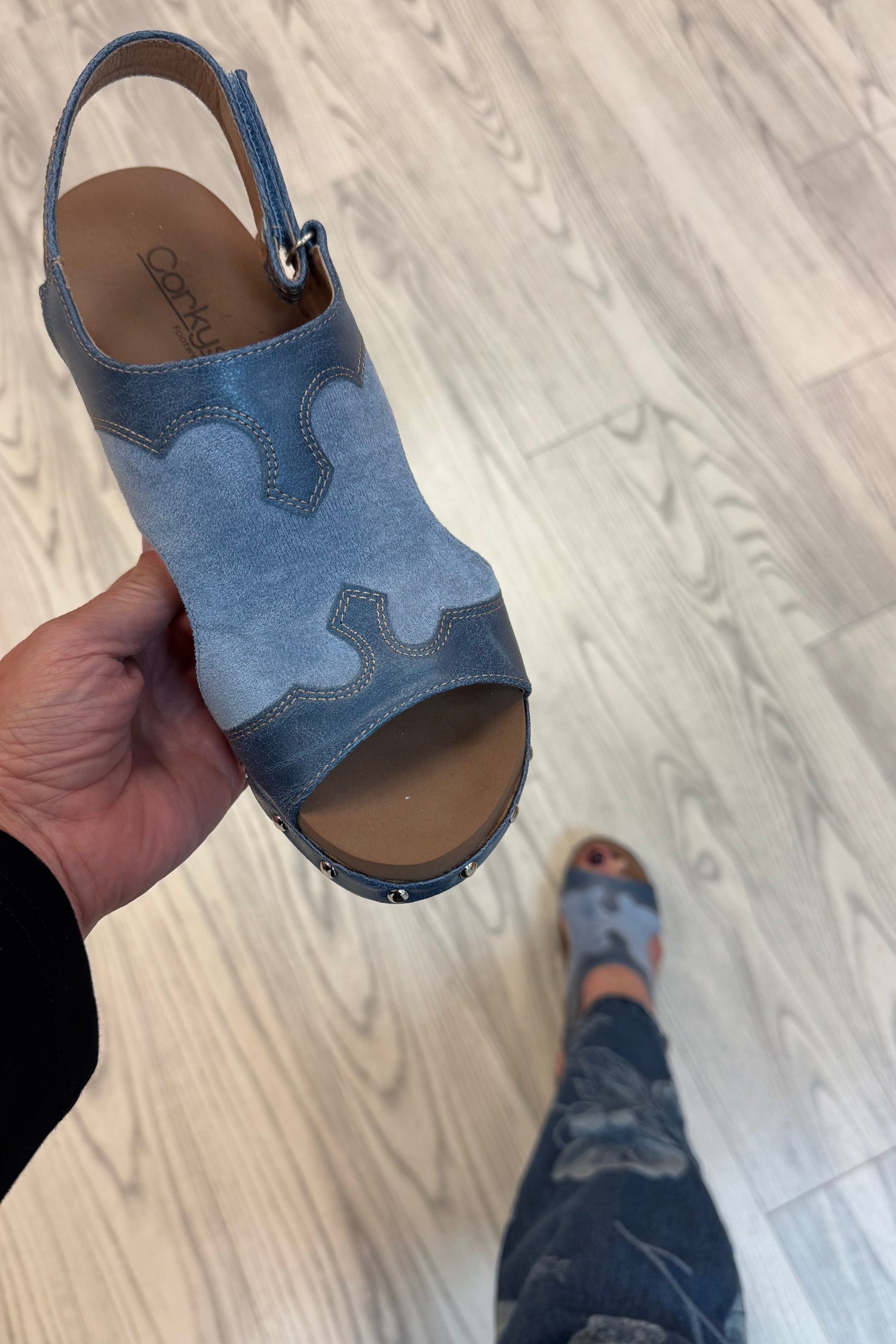 Hey Stranger Ocean SHOES CORKYS 