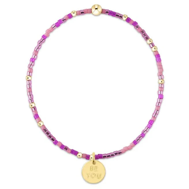 Enewton e girl Hope Unwritten Signature Cross Bracelet-Back to the Fuchsia- Be You Small Gold Disc GIFT/OTHER ENEWTON 