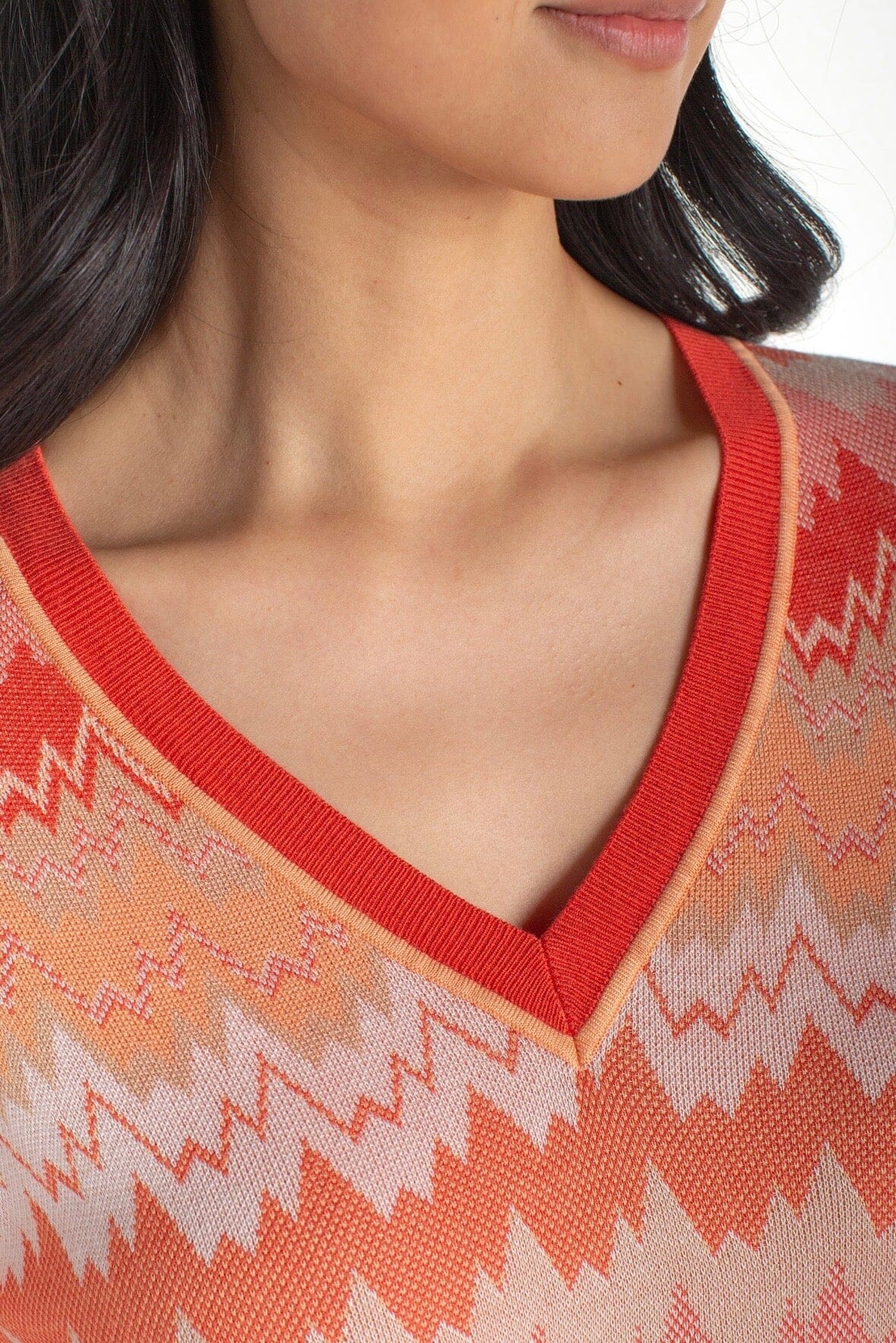 3/4 Sleeve V-Neck Sweater SWEATER LIVERPOOL 