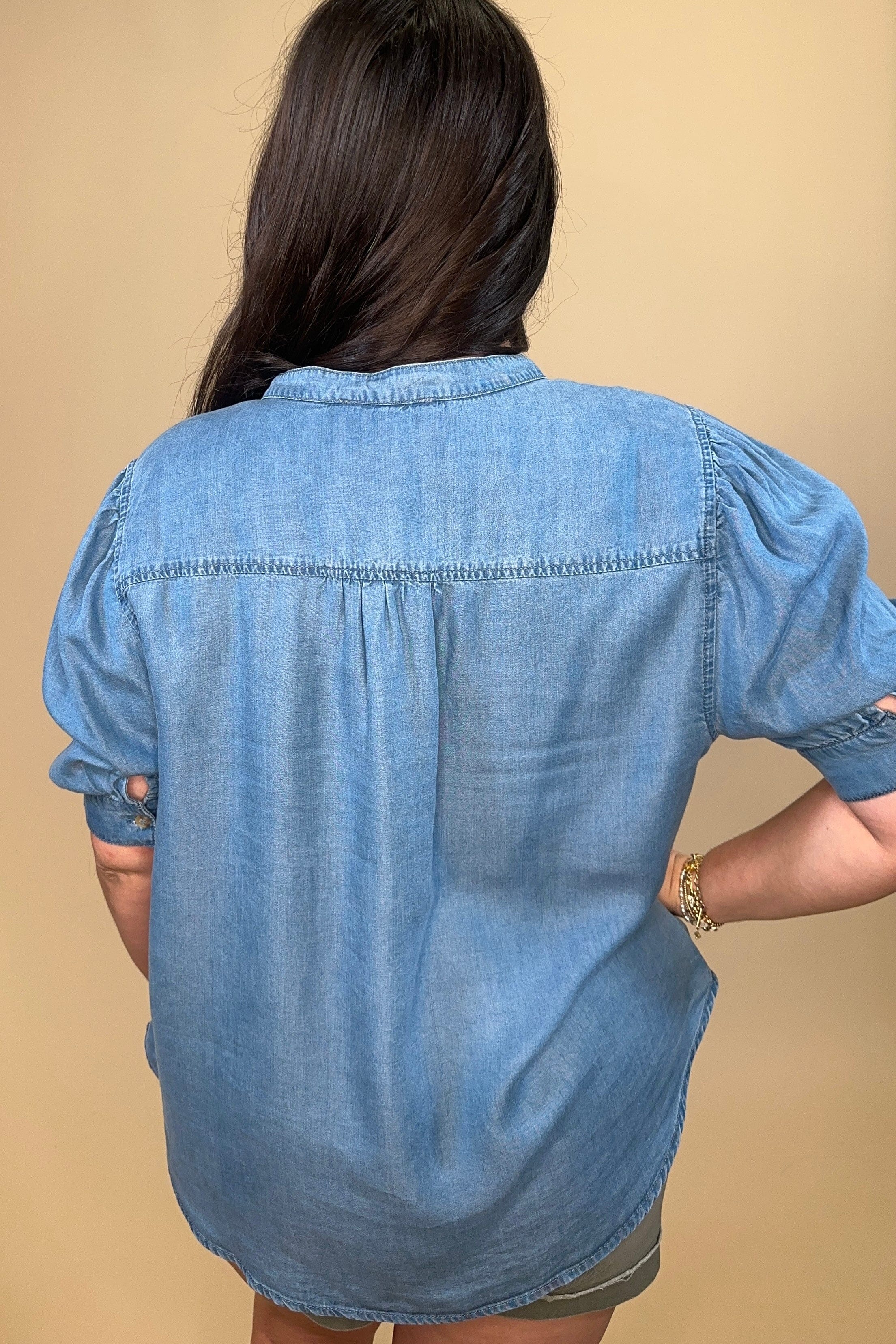 Short Sleeve Button Down Top MISSY TOP SPECIAL ZAC &amp; RACHEL 