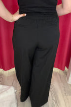 High Rise Pleated Wide Leg Trouser BOTTOMS LIVERPOOL 