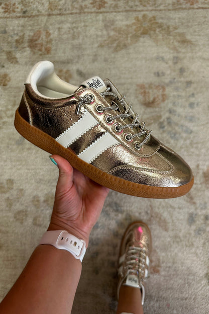 Head Up Shoe - Gold SHOES CORKYS 