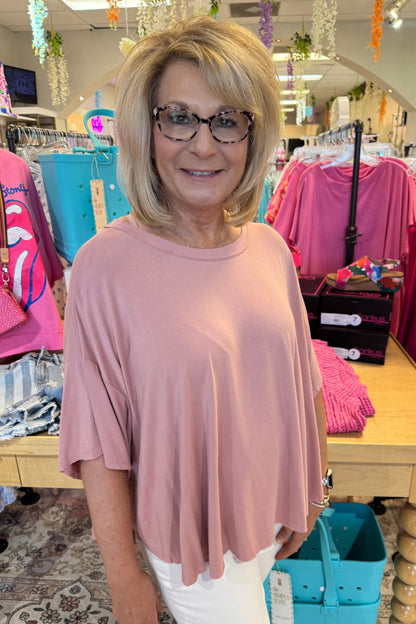 Short Sleeve Swing Top JRTOP CASUAL TOP EASEL 