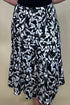 Printed Pull On Midi Skirt BOTTOMS SOUTHERN LADY 