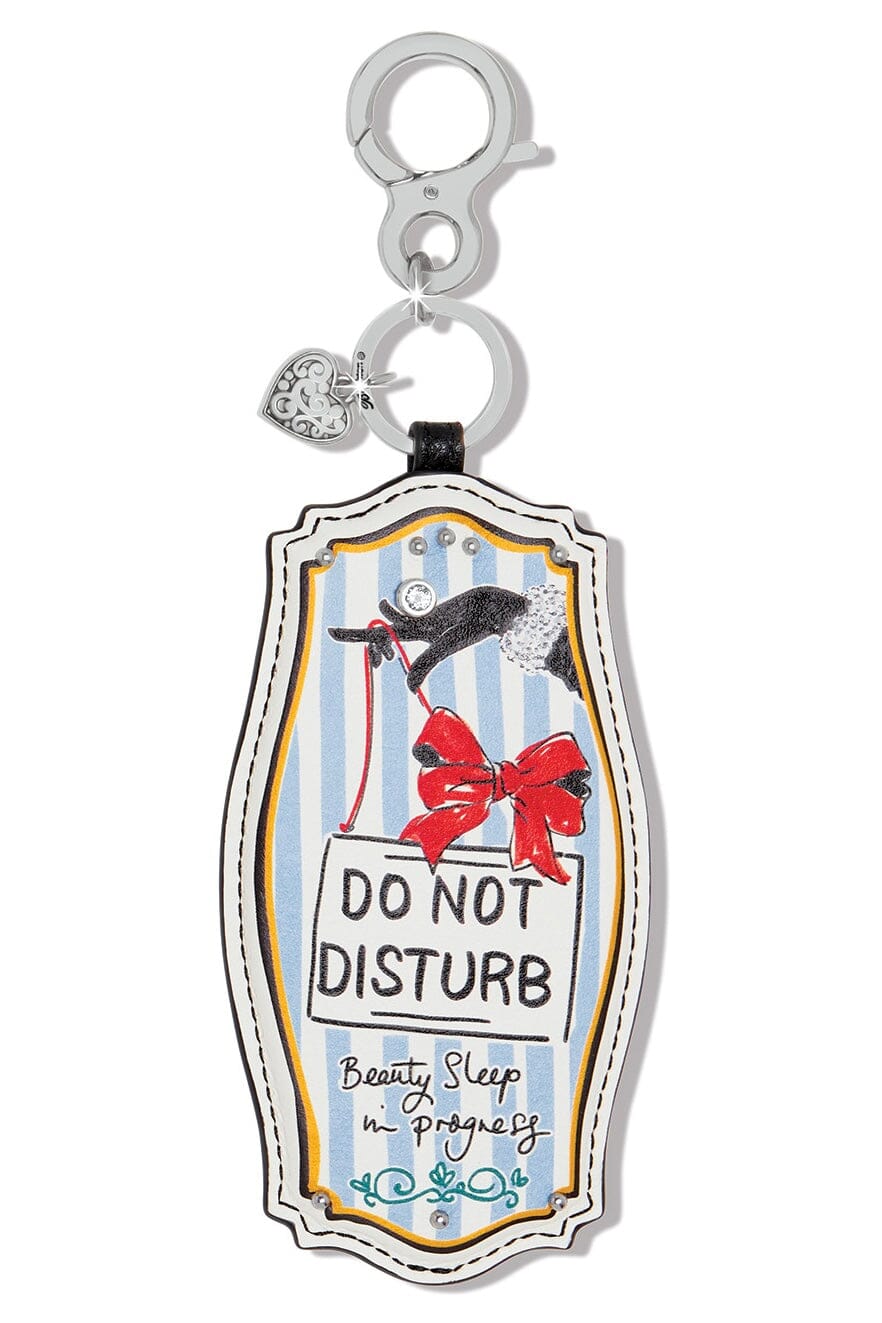 California Dreaming Do Not Disturb Handbag Fob Charm BGIFT/HOME Brighton Collectables 