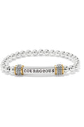 Meridian Courageous Two Tone Stretch Bracelet BJEWELRY Brighton Collectables 