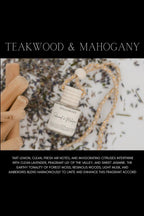 Car Diffuser Teakwood & Mahogany GIFT/OTHER HOLLOWOOD CANDLES 