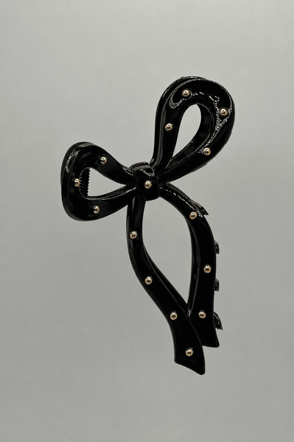 Black Bow Claw Clip GIFT/OTHER MADEBYHARCO 