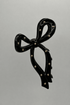 Black Bow Claw Clip GIFT/OTHER MADEBYHARCO 
