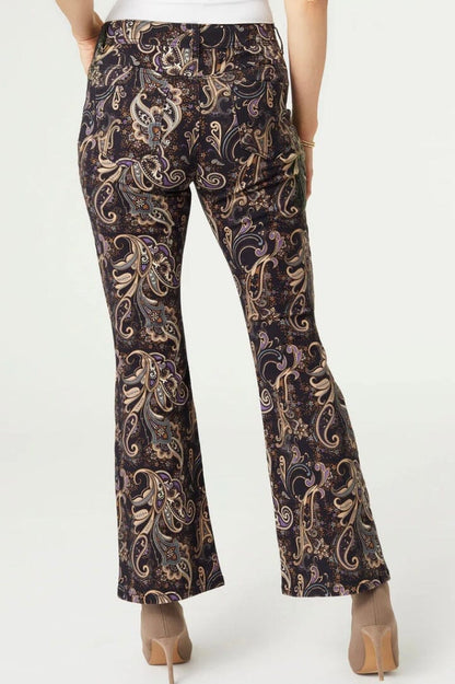 Draco Printed Flare Pant BOTTOMS COCO+CARMEN 