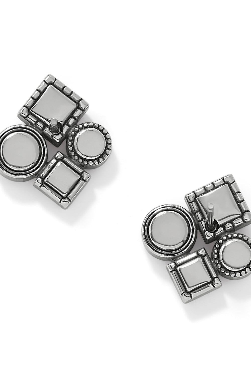 Halo Nova Cluster Post Earrings BJEWELRY Brighton Collectables 