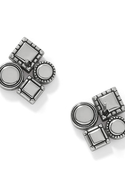 Halo Nova Cluster Post Earrings BJEWELRY Brighton Collectables 