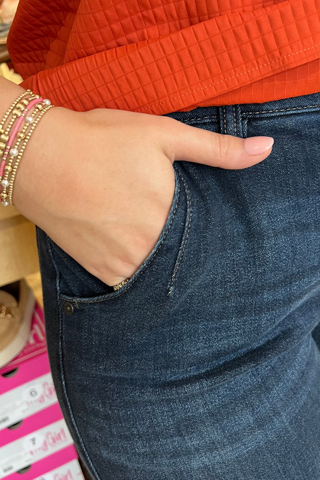 30/24&quot; Ab Solution Skyrise Wide Leg JEANS DEMOCRACY 