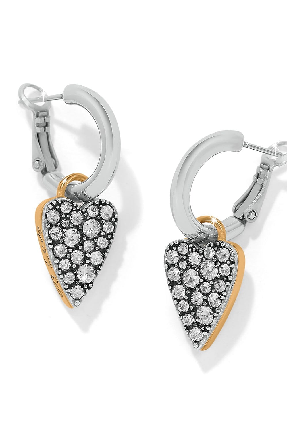 Love Messages Be Love Reversible Hoop Earrings BJEWELRY Brighton Collectables 