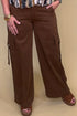 Mid Rise Cargo Wide Leg BOTTOMS LIVERPOOL 