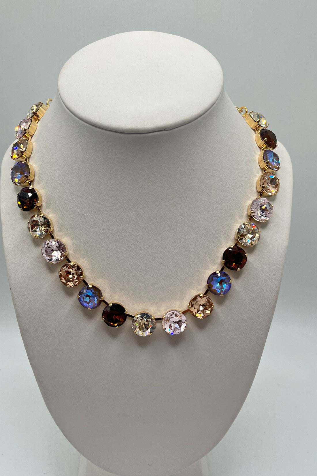 Large Round Necklace in &quot;Amaretto&quot; BETTERBRANDJEWELRY Mariana 