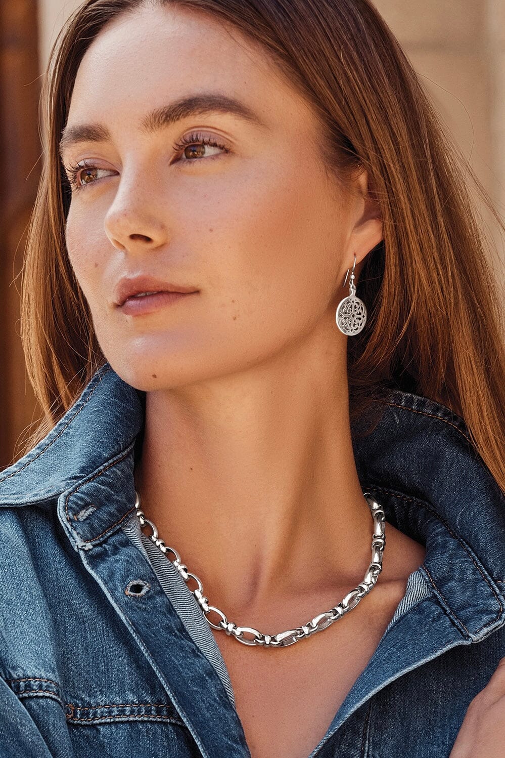 Ferrara Siena Chain Necklace BJEWELRY Brighton Collectables 