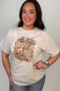 Pumpkins & Bows Tee MISSY BASIC KNIT:~~Unassigned~~ 1/2PENNYBOU 