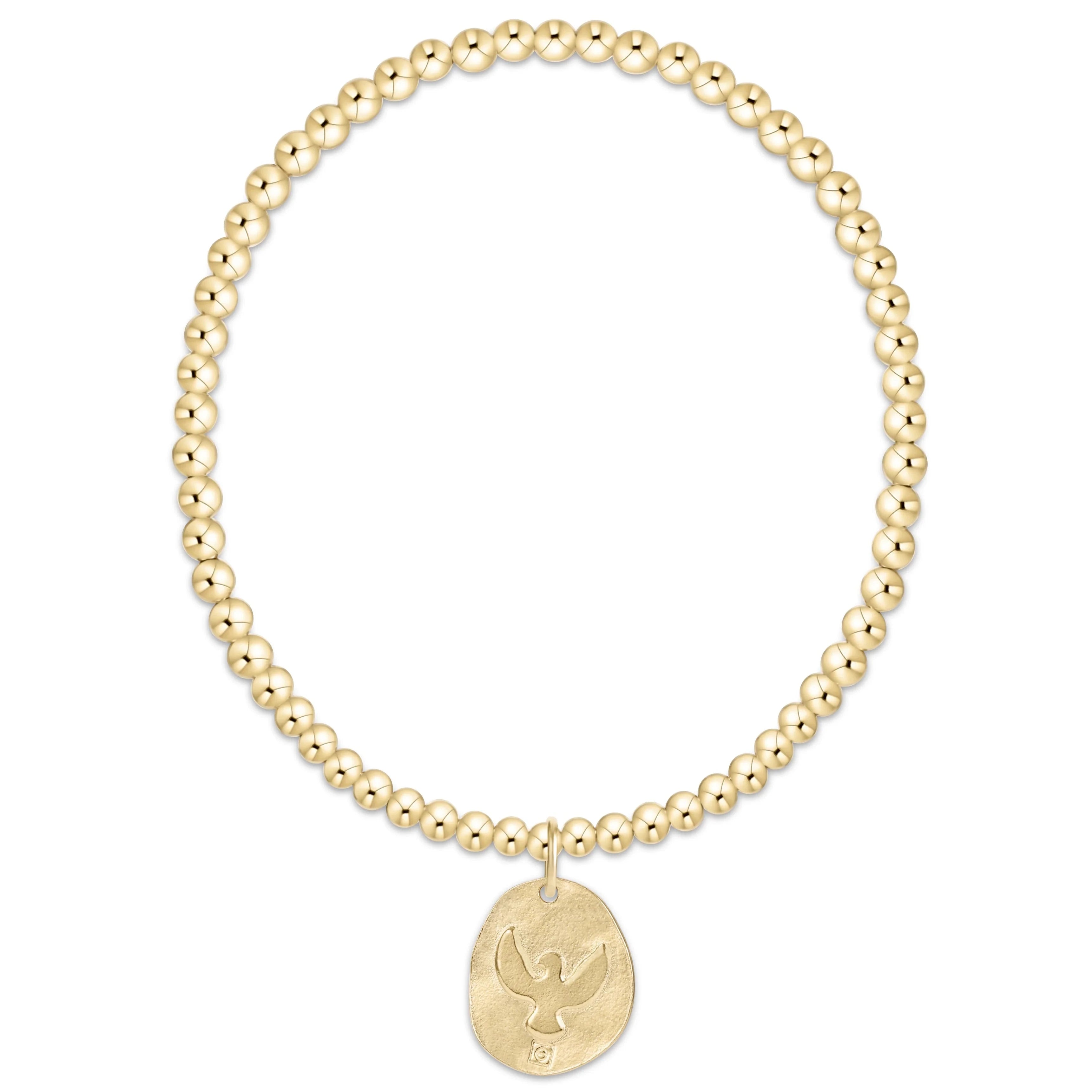 Enewton Classic Gold 3mm Bracelet-Inspire America Gold Disc JEWELRY ENEWTON 