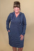 Long sleeve Hooded Dress W/Drawcord DRESS TRIBAL 