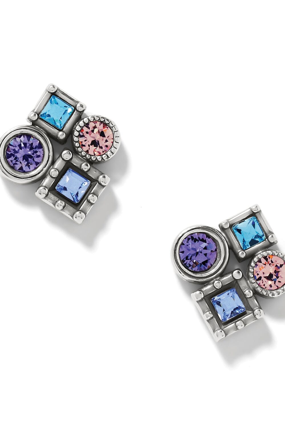 Halo Nova Cluster Post Earrings BJEWELRY Brighton Collectables 