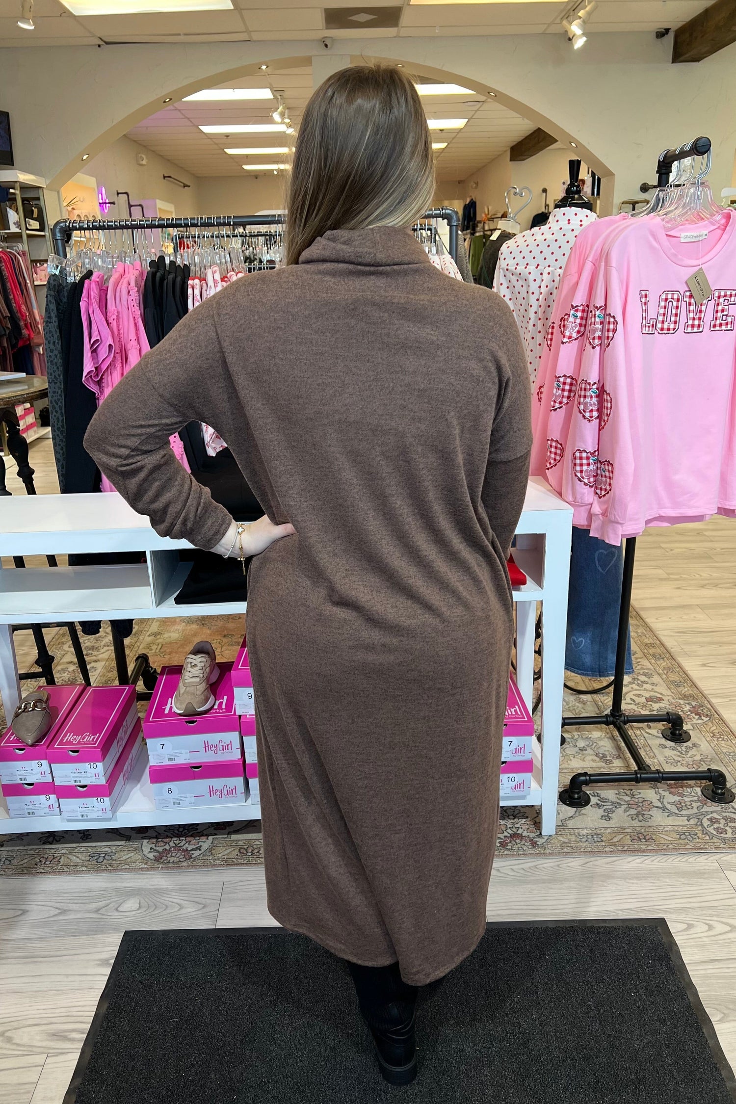 Long Sleeve Cowl Neck Pullover JR TOP DRESSY DEAR SCARLETT 