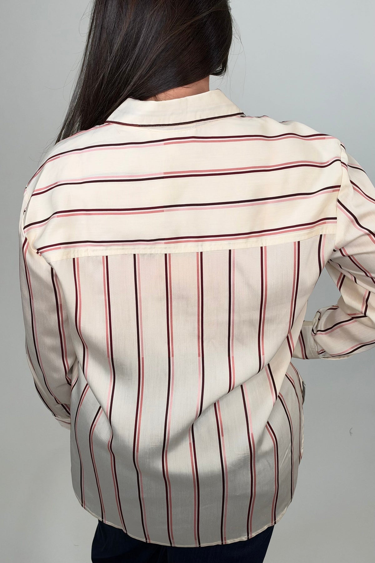 Oversized Shirt W/ Special Slv MISSY TOP SPECIAL TRIBAL 