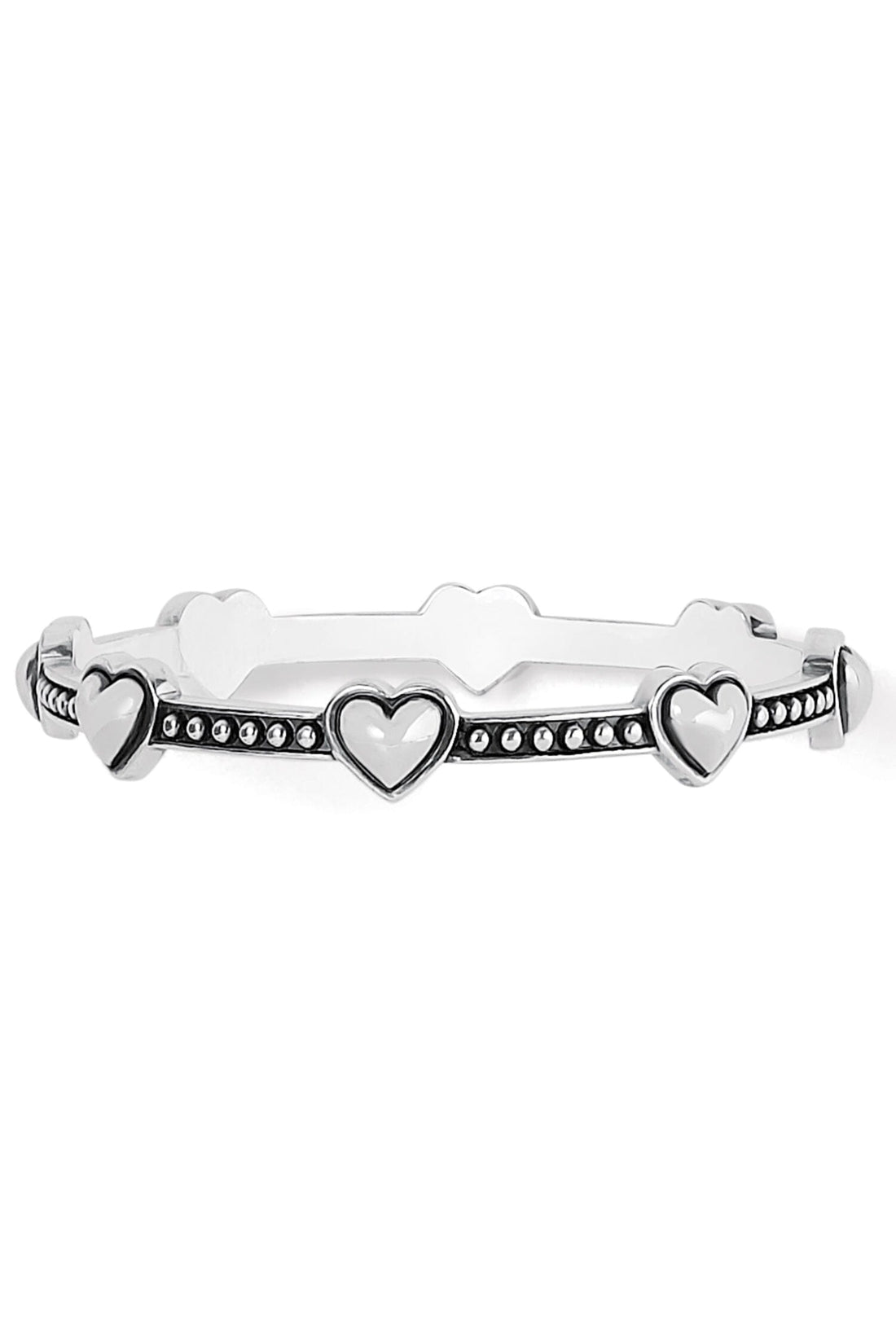 Pretty Tough Bold Petite Heart Bangle BJEWELRY Brighton Collectables 
