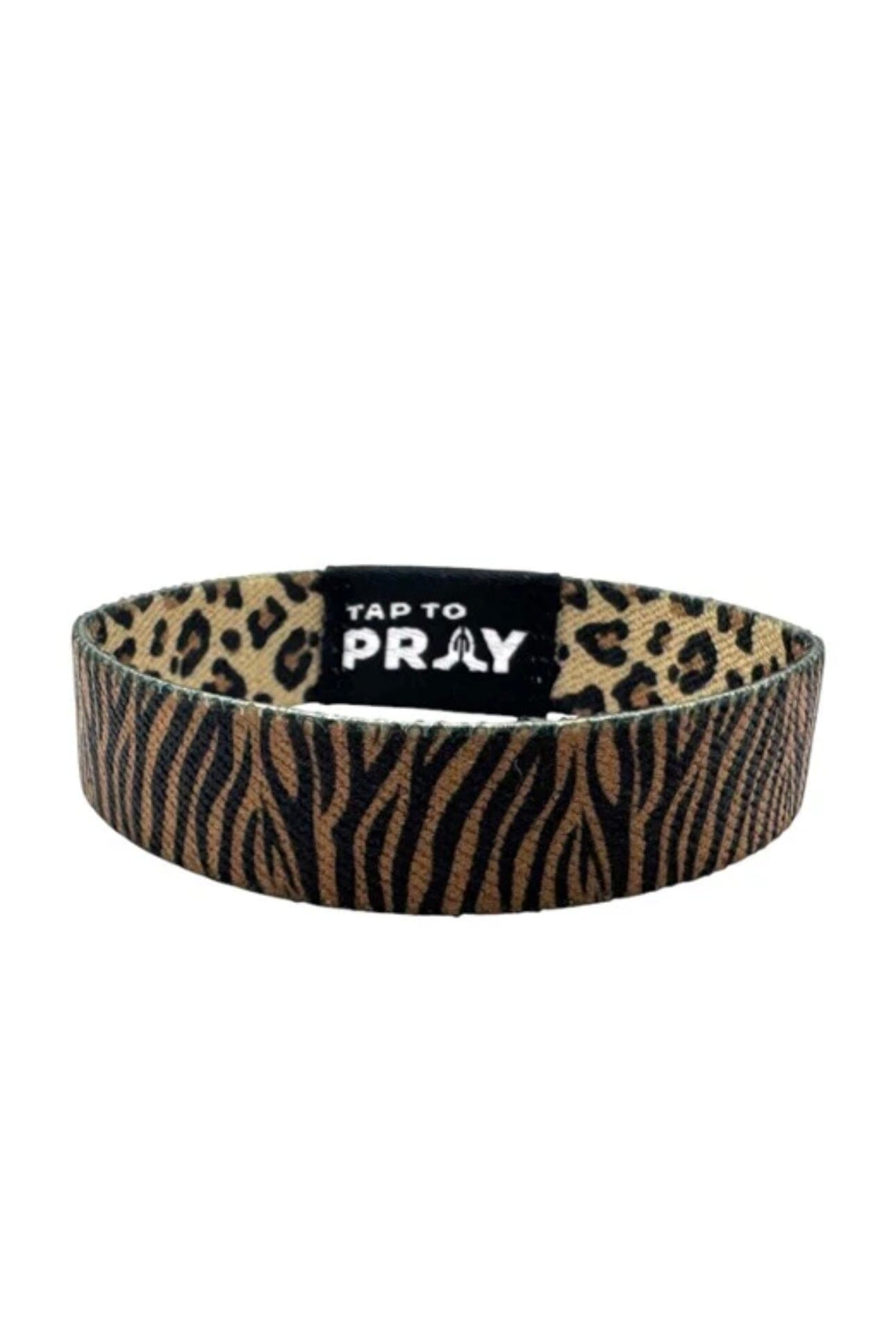 Safari Leopard Tap to Pray Wristband GIFT/OTHER VERSIBLE 