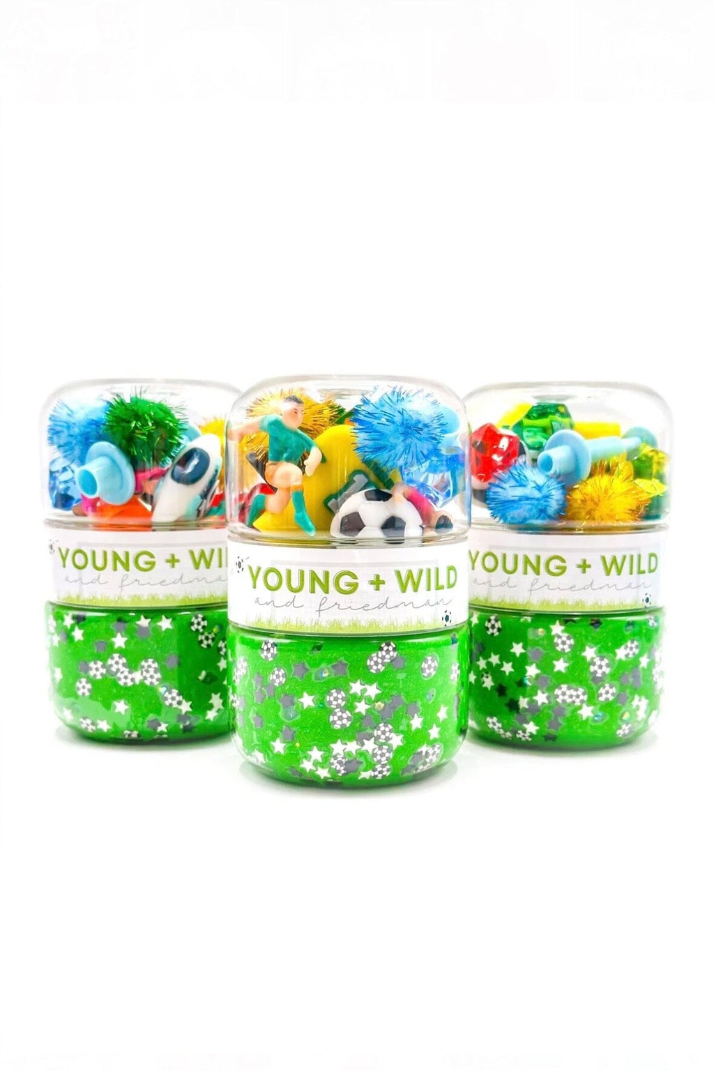 Soccer Grab & Go Dough Jar GIFT/OTHER YOUNG + WILD & FRIEDMAN 