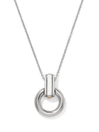 Mosaic Two Tone Link Ring Necklace BJEWELRY:~~Unassigned~~ LEEGIN-BRIGHTON 