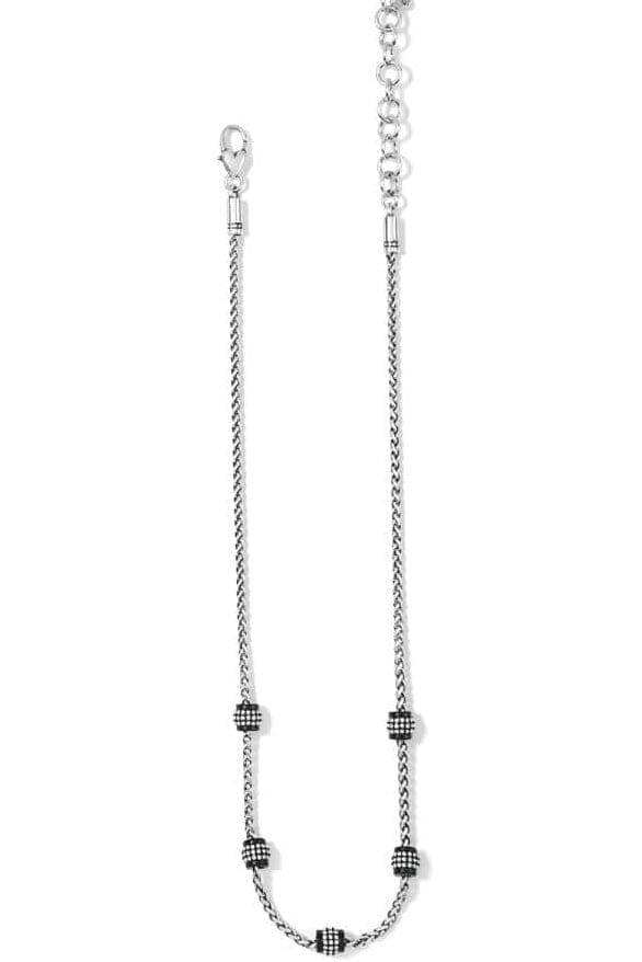Black &amp; Silver Meridian Petite Short Necklace BJEWELRY LEEGIN-BRIGHTON 