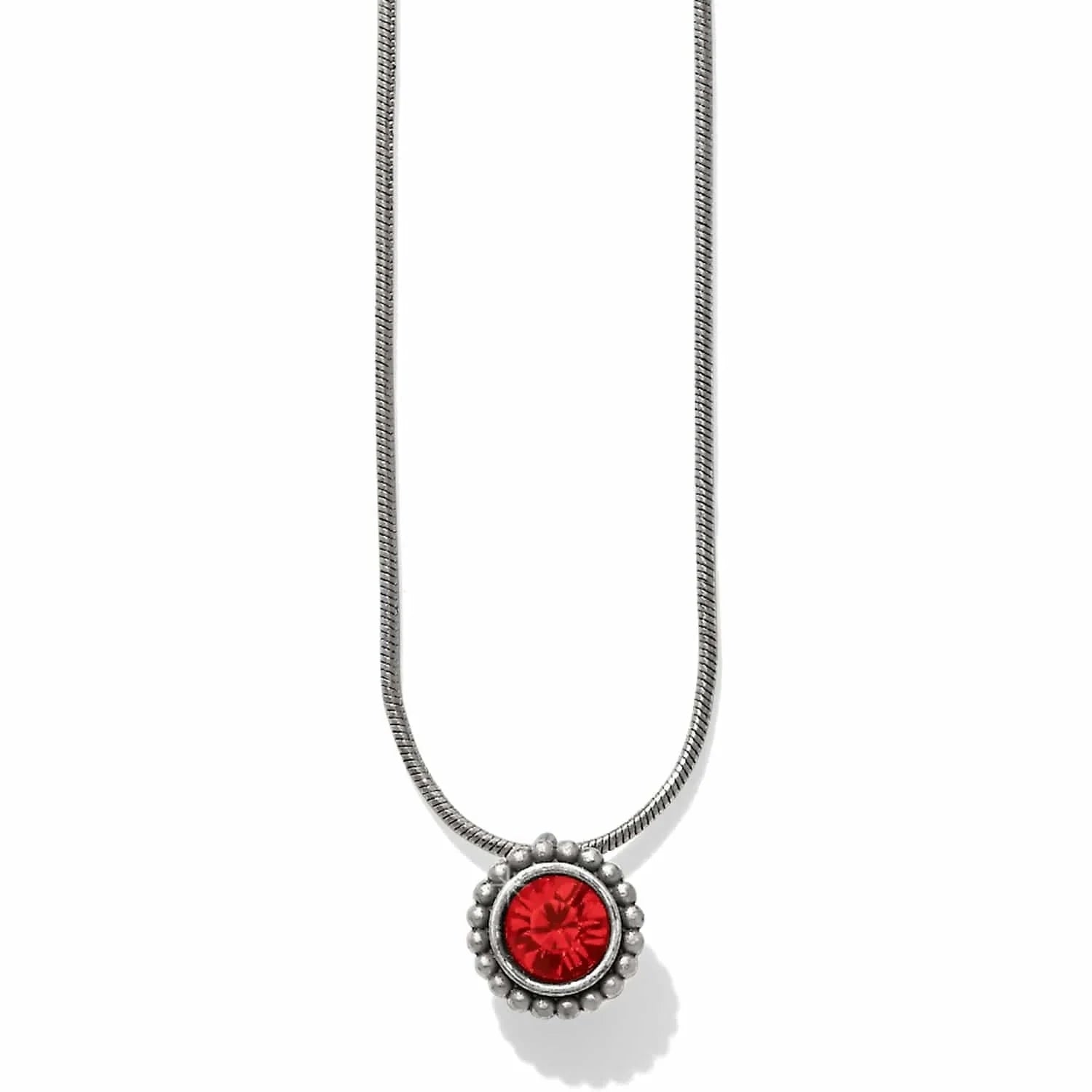 Twinkle Necklace Ruby July BJEWELRY Brighton Collectables 