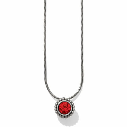 Twinkle Necklace Ruby July BJEWELRY Brighton Collectables 