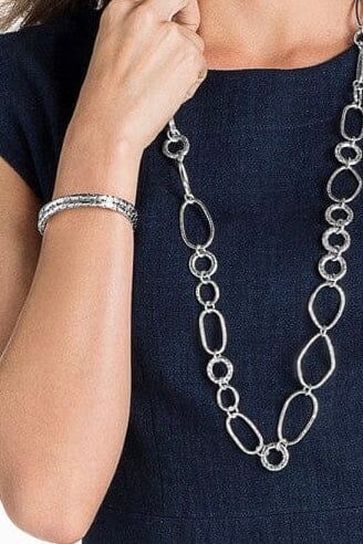 Pebble Slim Hinged Bangle BJEWELRY Brighton Collectables 