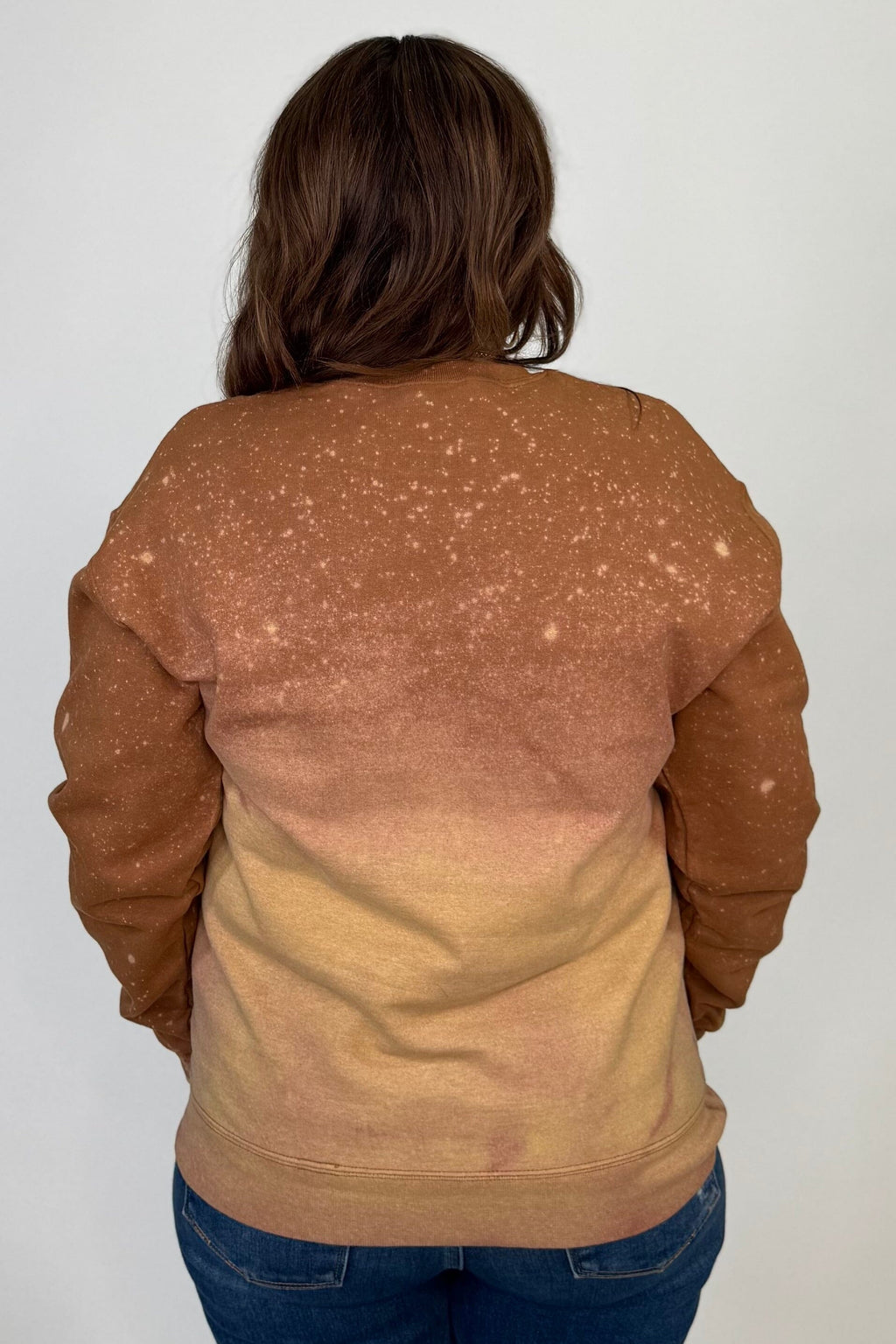 Pumpkin Patch Bleached Sweastshirt MISSY BASIC KNIT:~~Unassigned~~ ENVEE MEE 