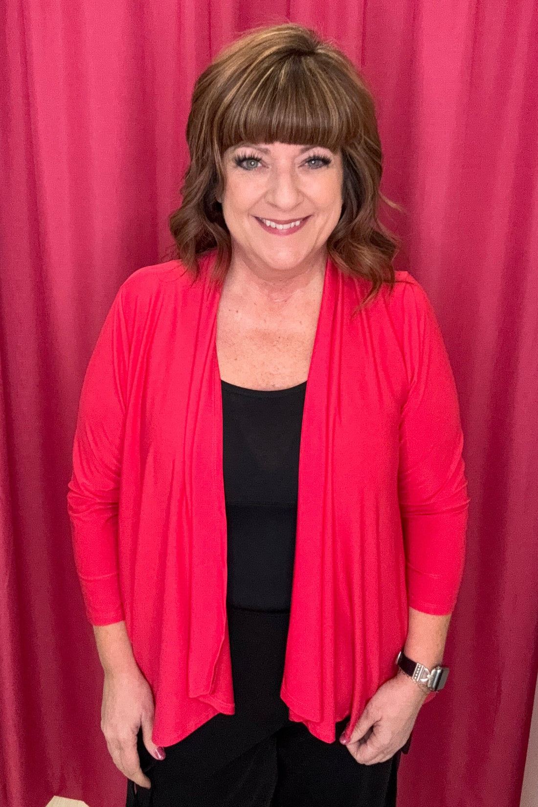 3/4 Sleeve Cardigan OUTFIT COMPLETER ZAC & RACHEL BRIGHTROSE S