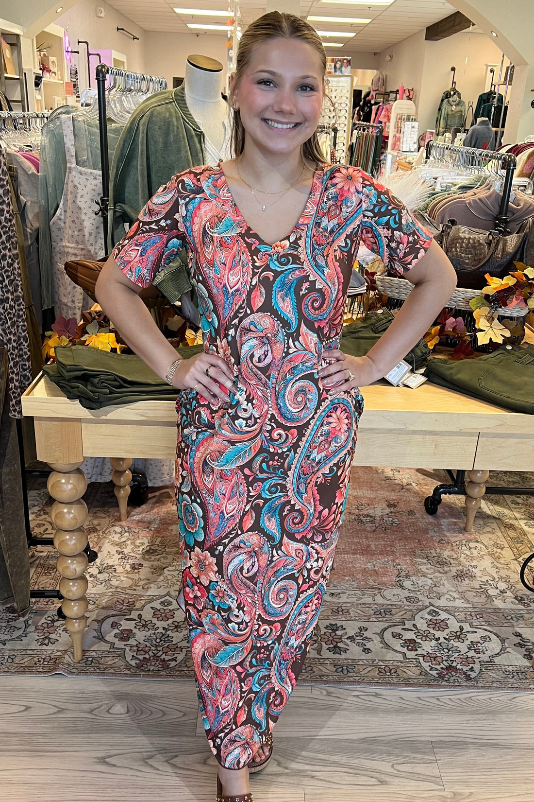 Paisley of my Heart Maxi Dress DRESS STERLINGKREEK 