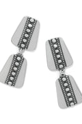 Pretty Tough Geo Post Drop Earrings BJEWELRY Brighton Collectables 