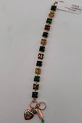 Medium Square Bracelet in "Green Room" - Rose Gold BETTERBRANDJEWELRY:ABRAC MICHALSMARIANA 