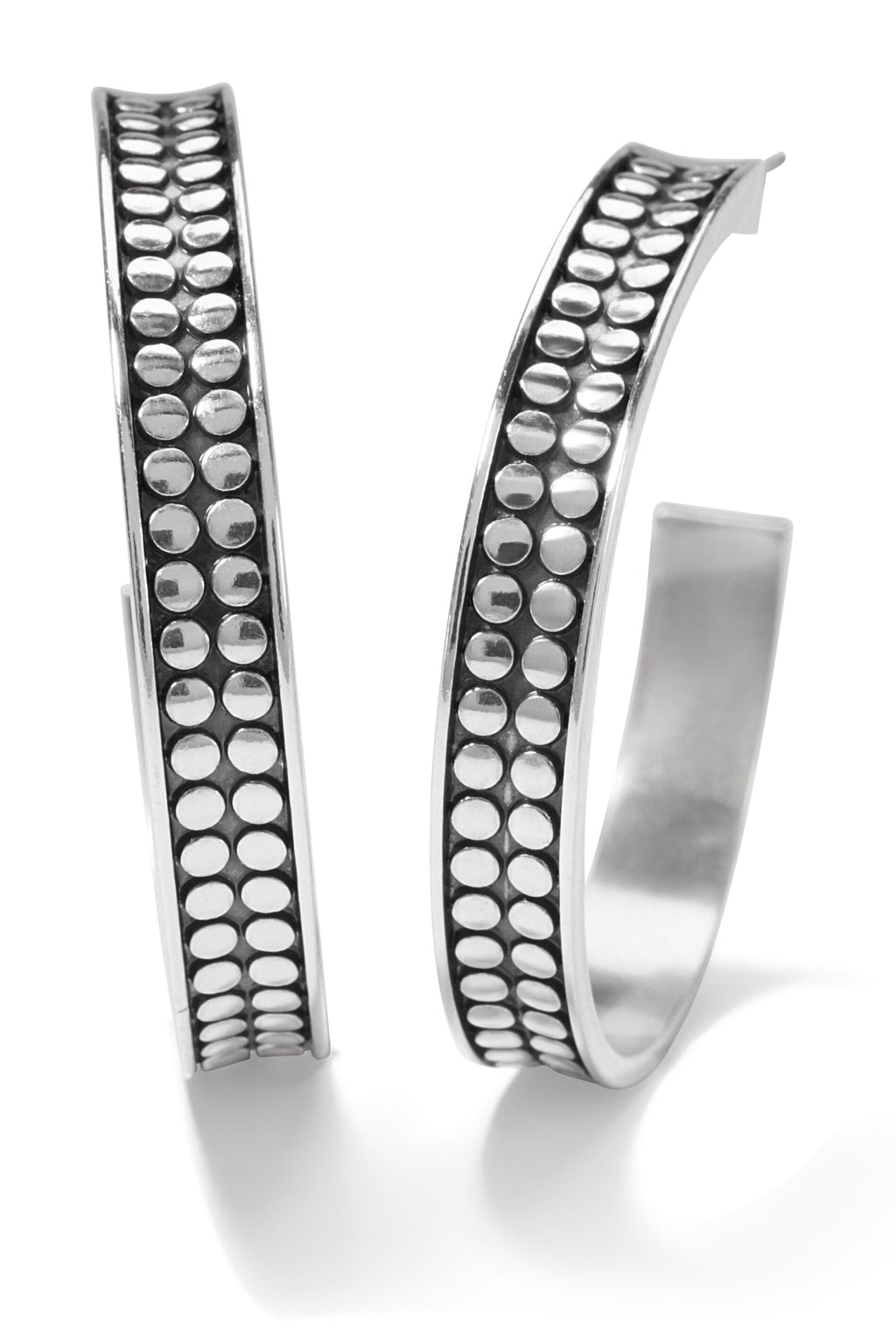 Pebble Dot Medium Hoops BJEWELRY Brighton Collectables 
